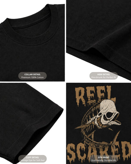 Reel Scared Bone Fish T-shirt