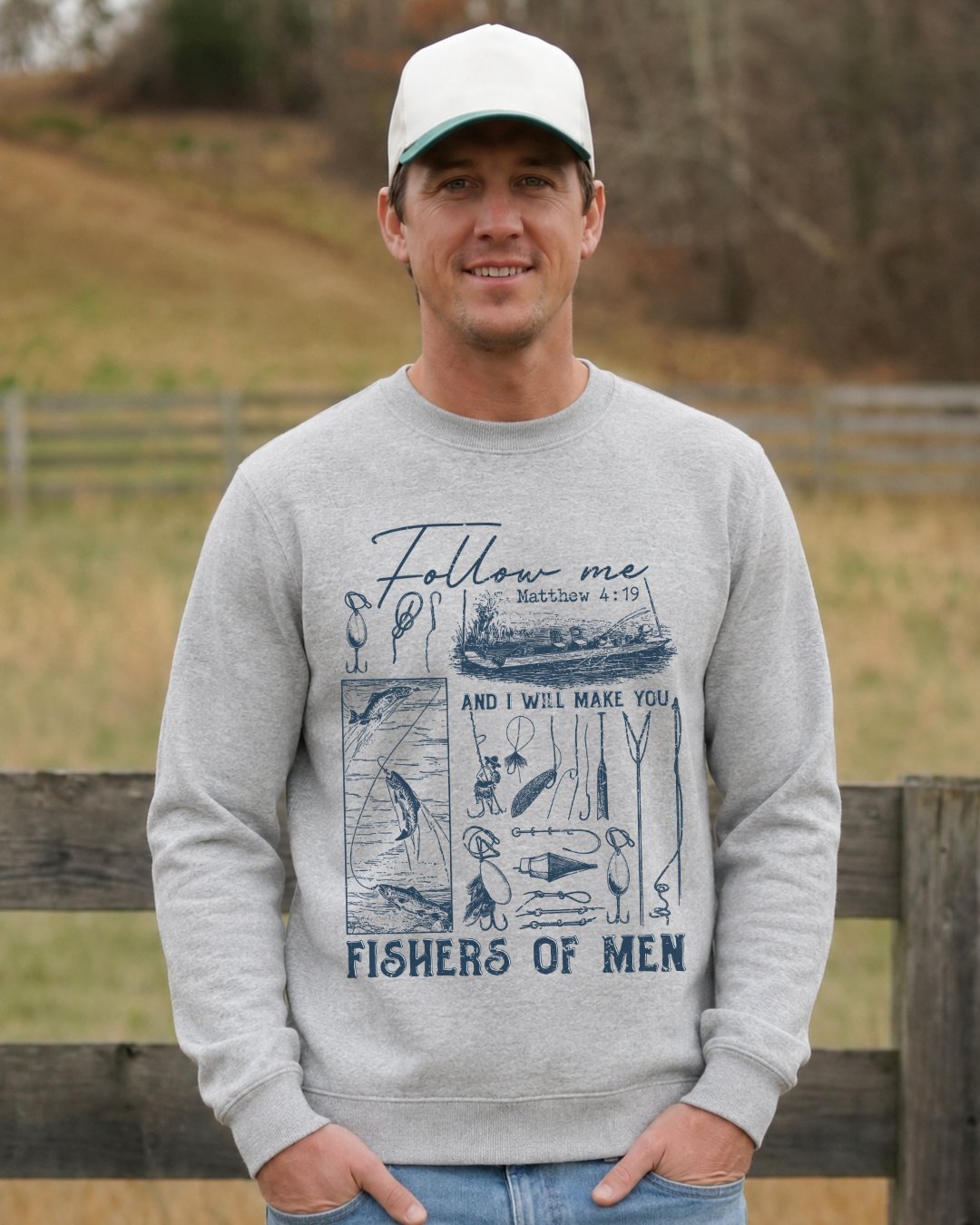 Jesus Calling Fishermen Sweatshirt