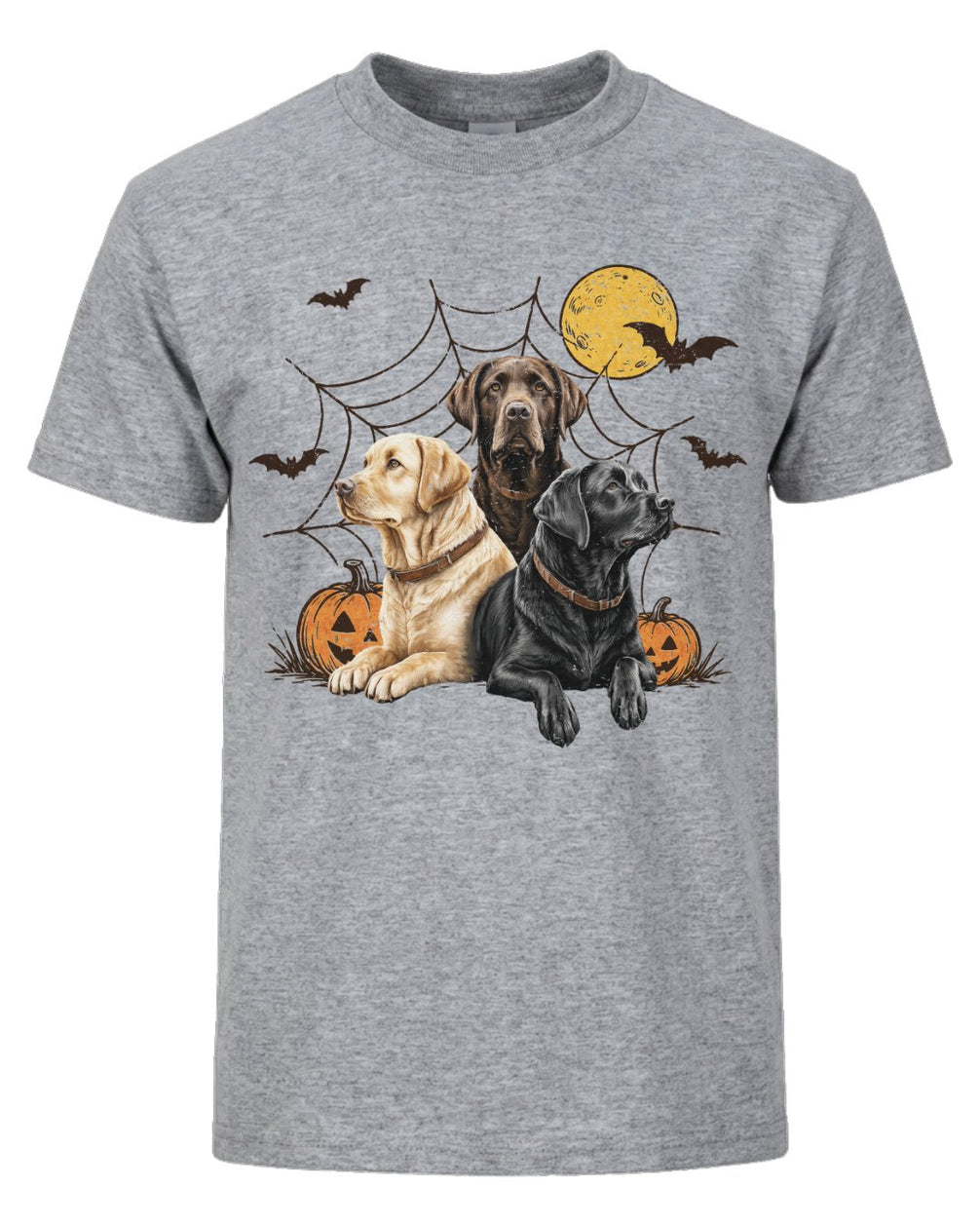 Spooky Labrador Retrievers Halloween T-shirt