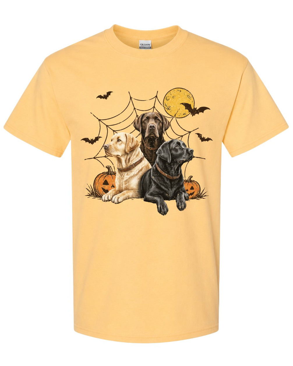 Spooky Labrador Retrievers Halloween T-shirt