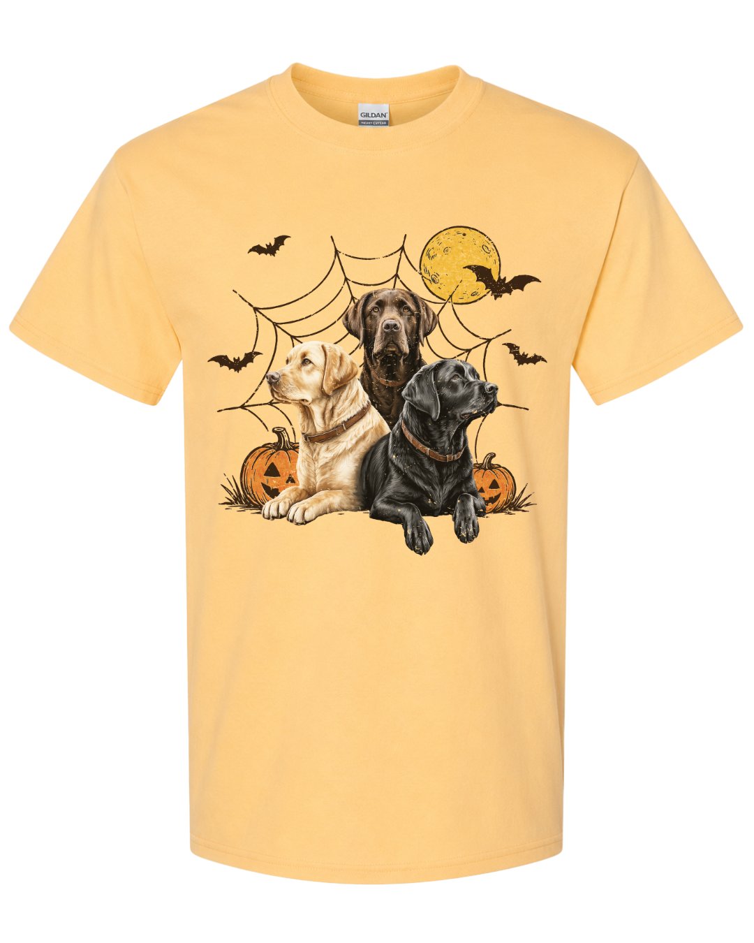 Spooky Labrador Retrievers Halloween T-shirt