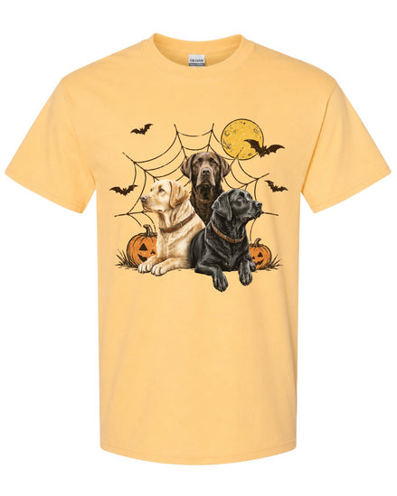 Spooky Labrador Retrievers Halloween T-shirt