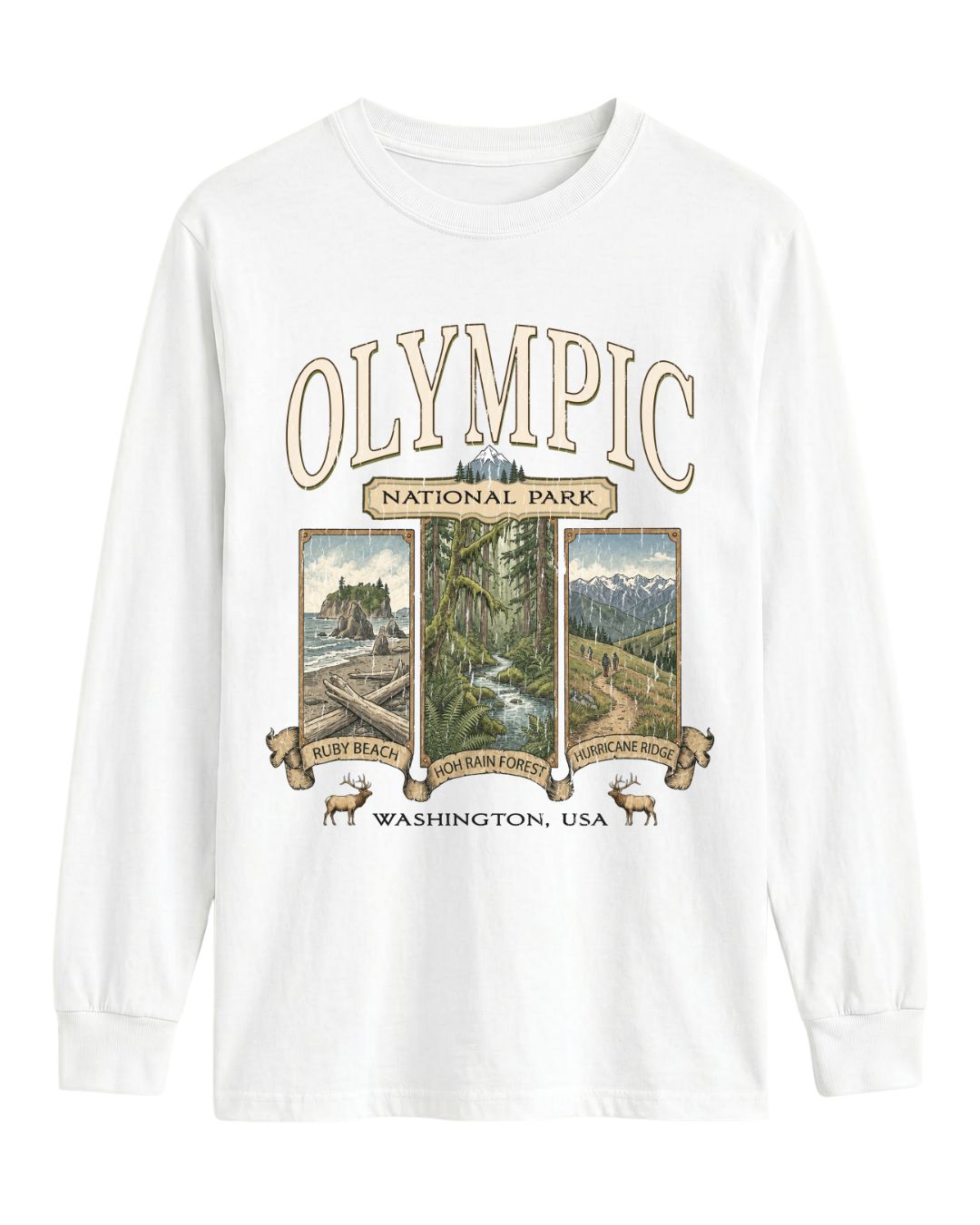 The Triple Trail Olympic Long-sleeve