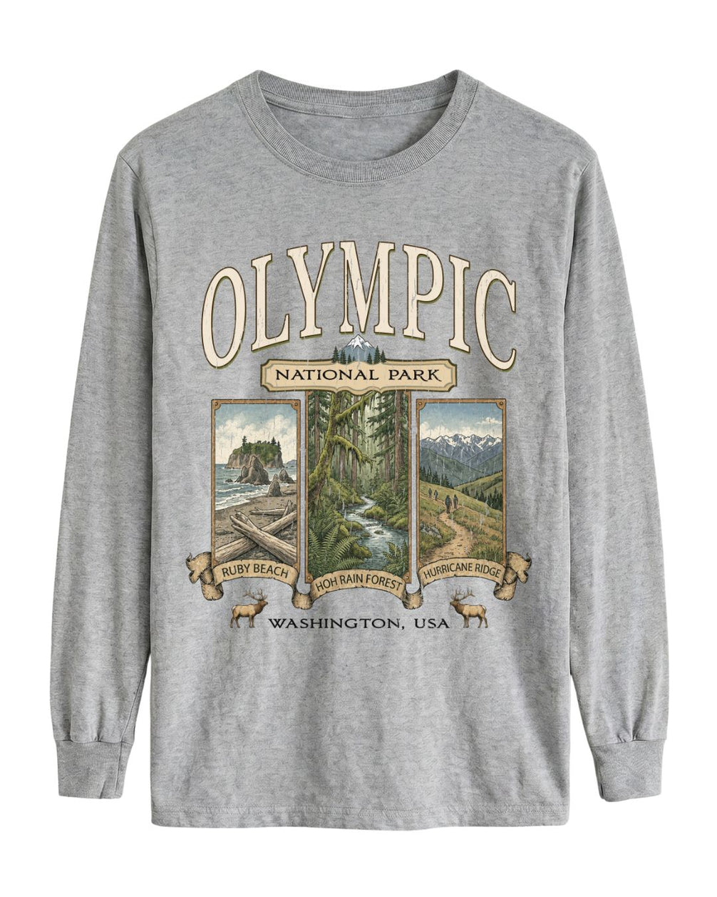 The Triple Trail Olympic Long-sleeve