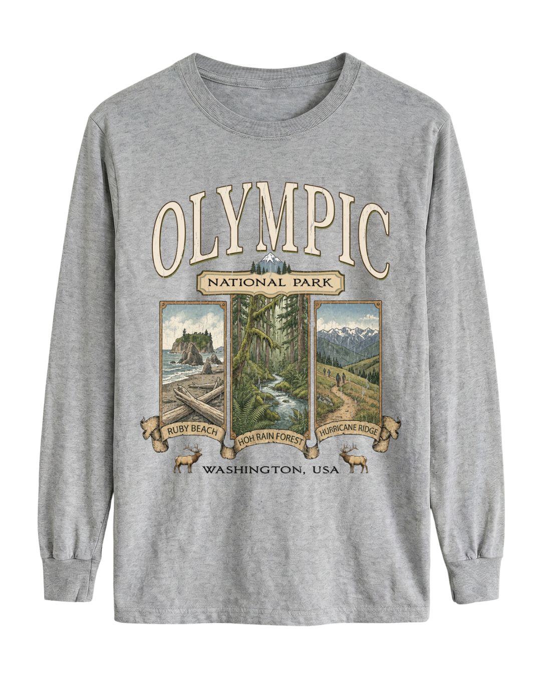 The Triple Trail Olympic Long-sleeve