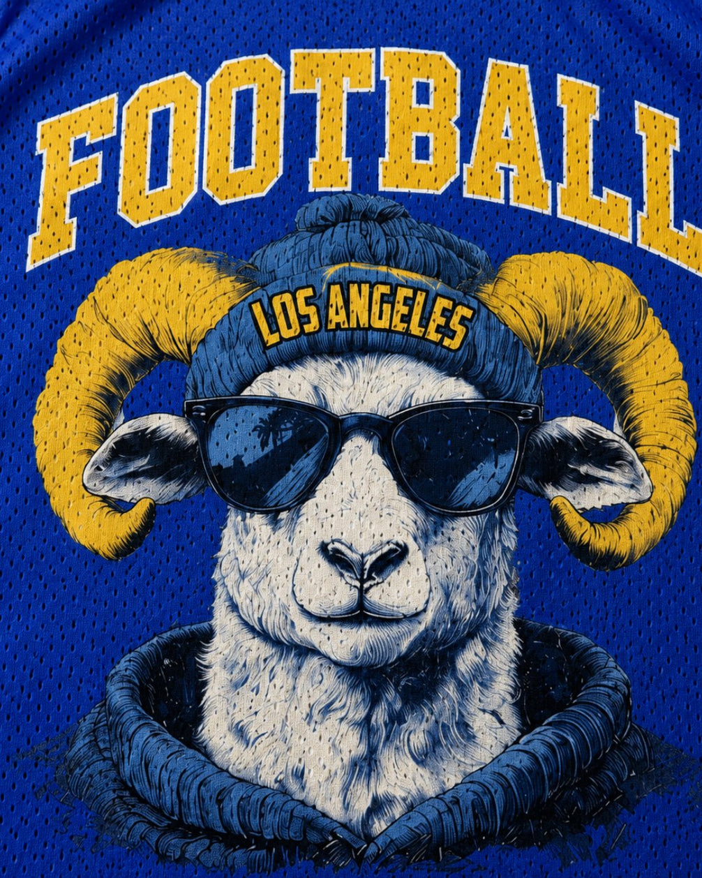 Personalized Name & Number Los Angles Sheep Jersey Football