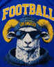 Personalized Name & Number Los Angles Sheep Jersey Football