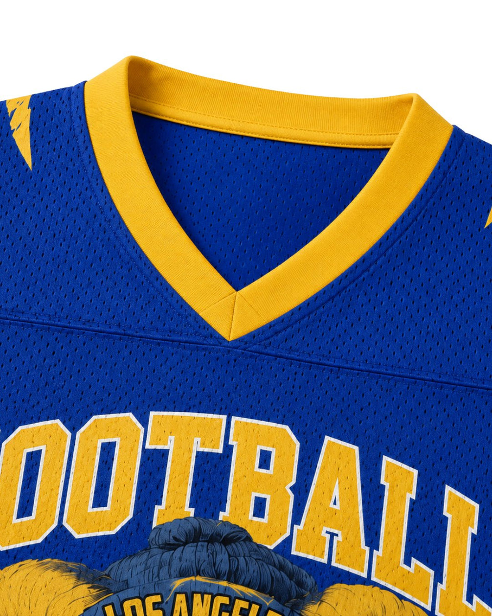 Personalized Name & Number Los Angles Sheep Jersey Football
