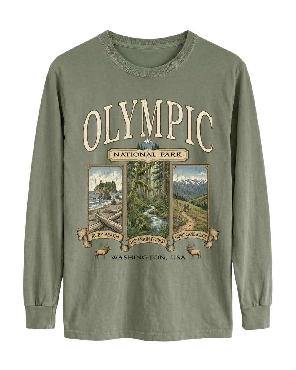 The Triple Trail Olympic Long-sleeve