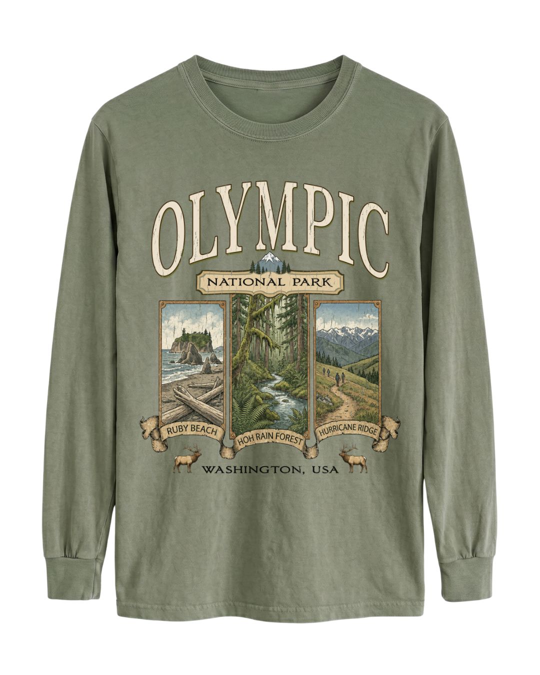 The Triple Trail Olympic Long-sleeve