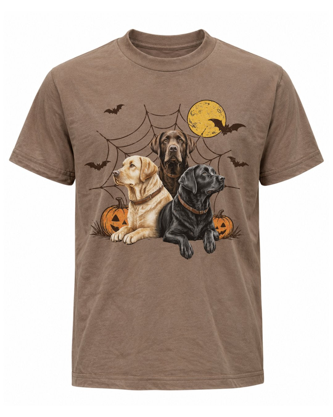 Spooky Labrador Retrievers Halloween T-shirt