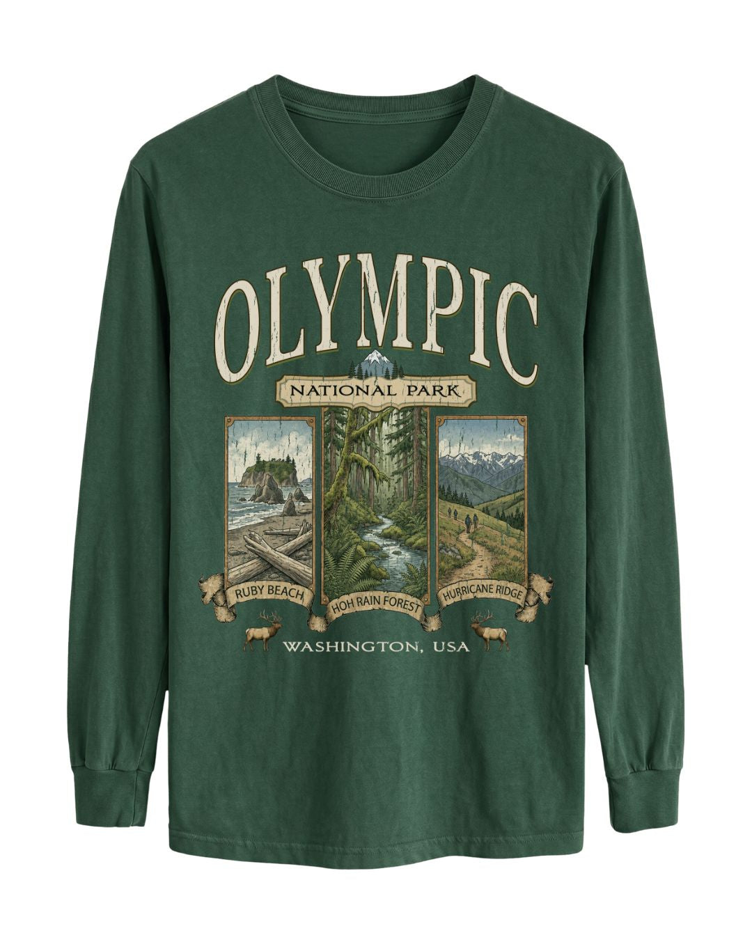 The Triple Trail Olympic Long-sleeve