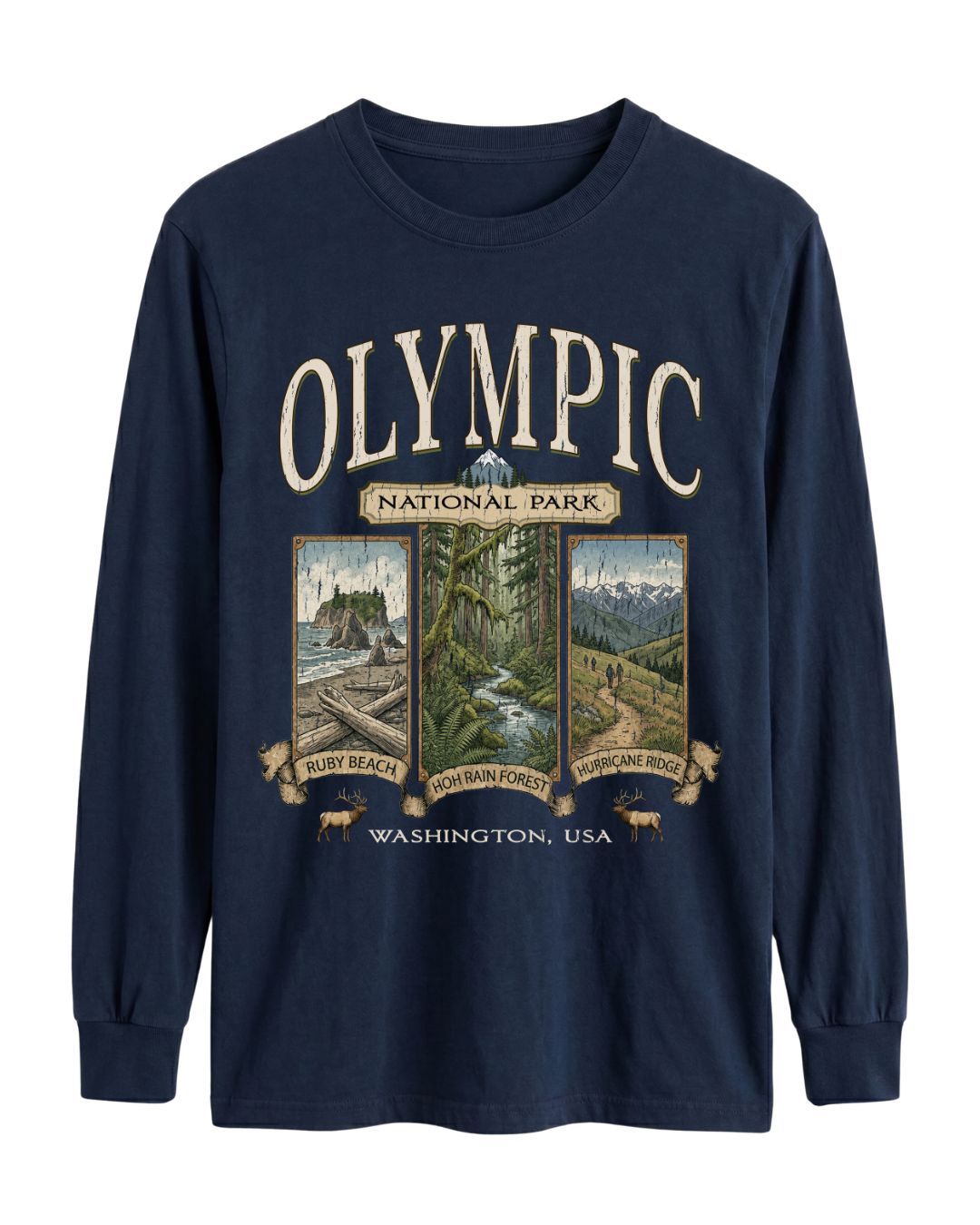 The Triple Trail Olympic Long-sleeve