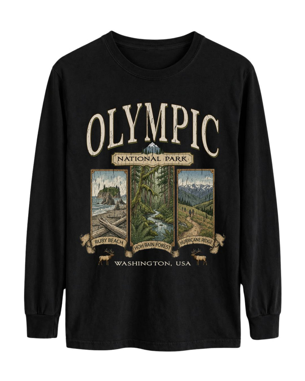 The Triple Trail Olympic Long-sleeve