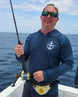 Nautical Anchor Marlin Performance Sun Protection Hoodie