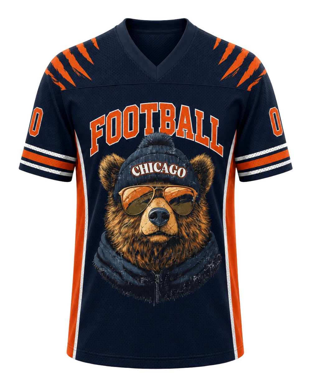Personalized Name & Number Chicago Bear Jersey Football