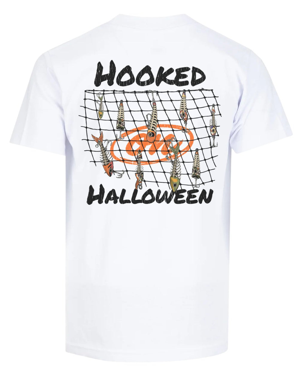 Hooked Halloween Fishing Lures T-shirt