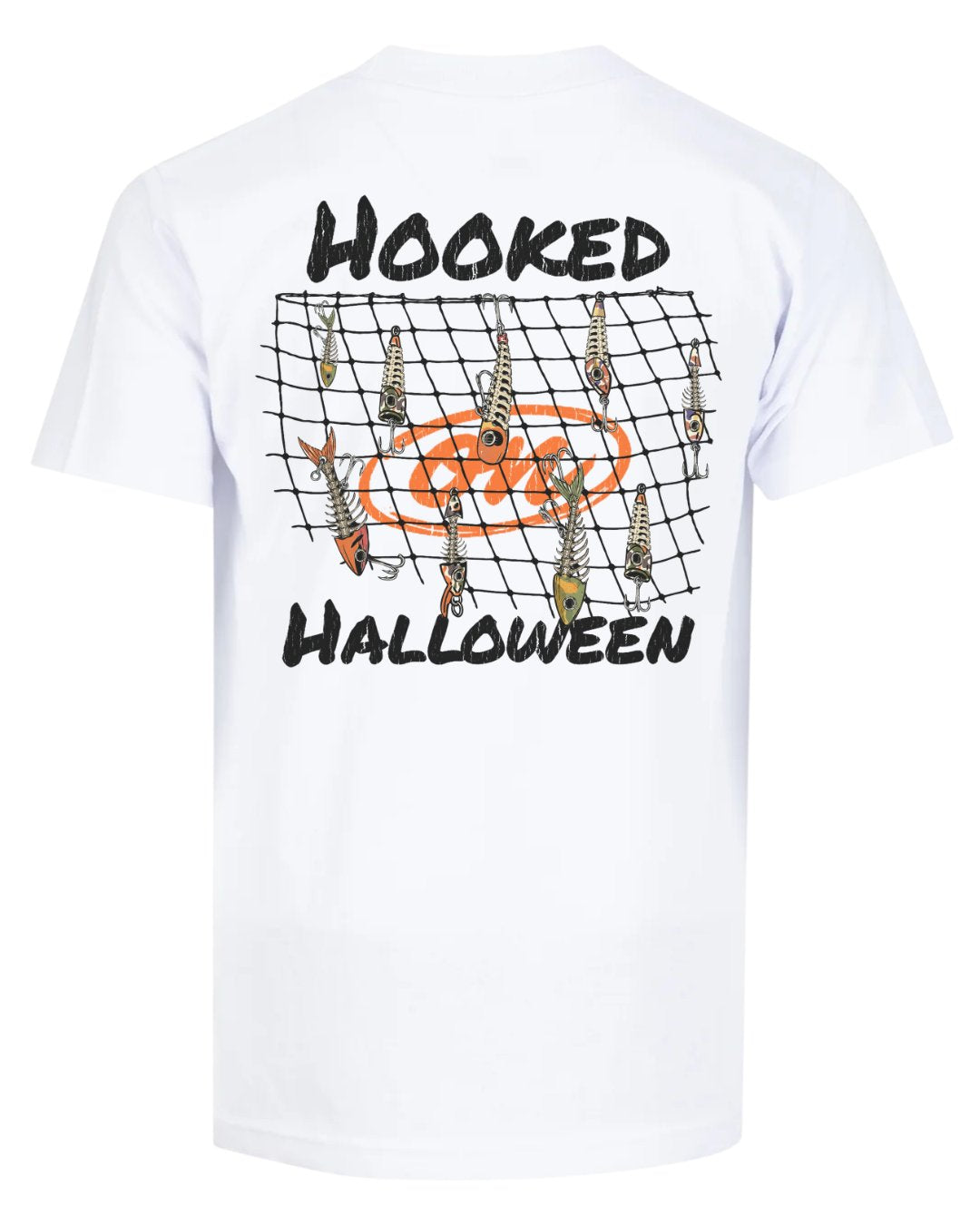 Hooked Halloween Fishing Lures T-shirt