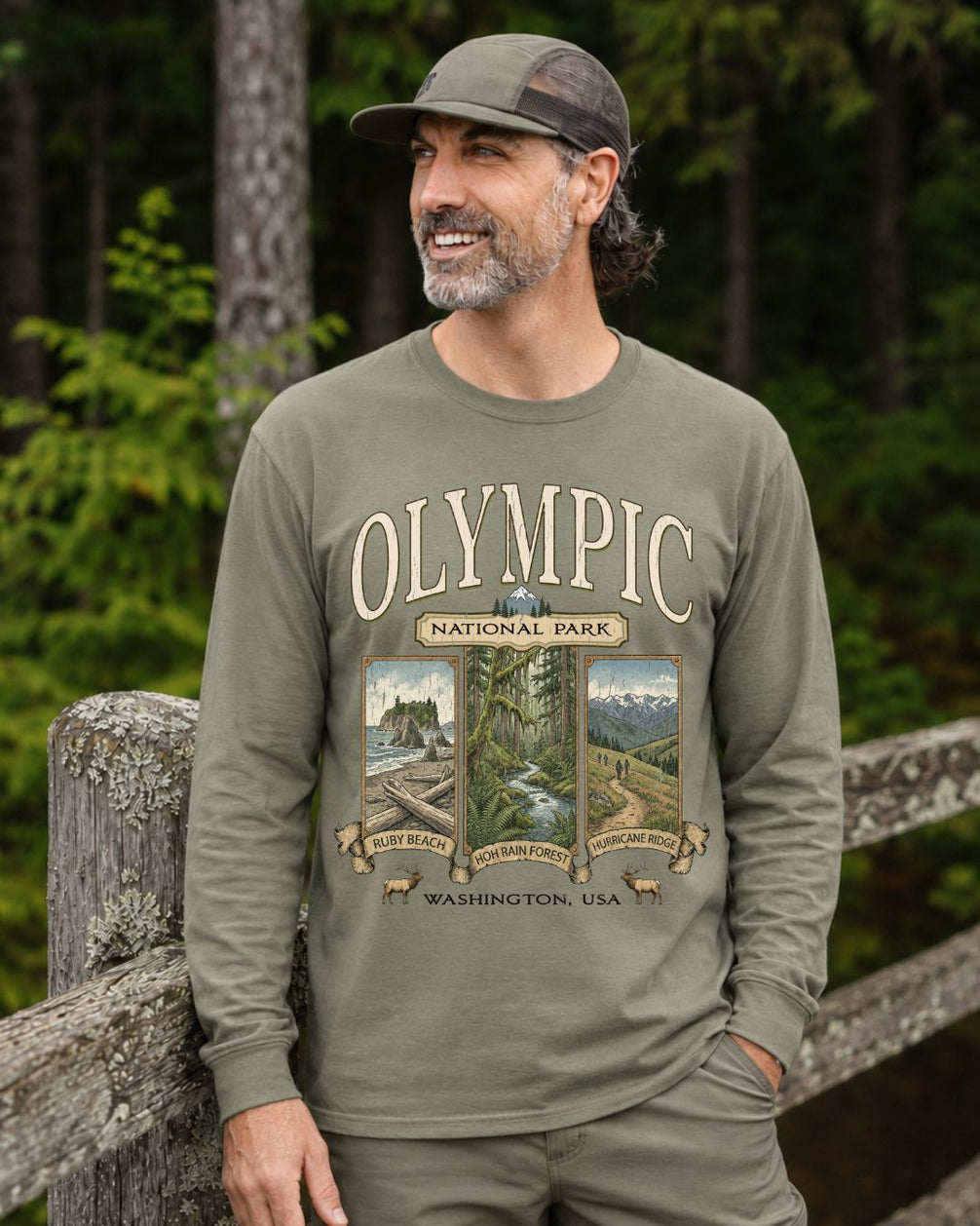 The Triple Trail Olympic Long-sleeve