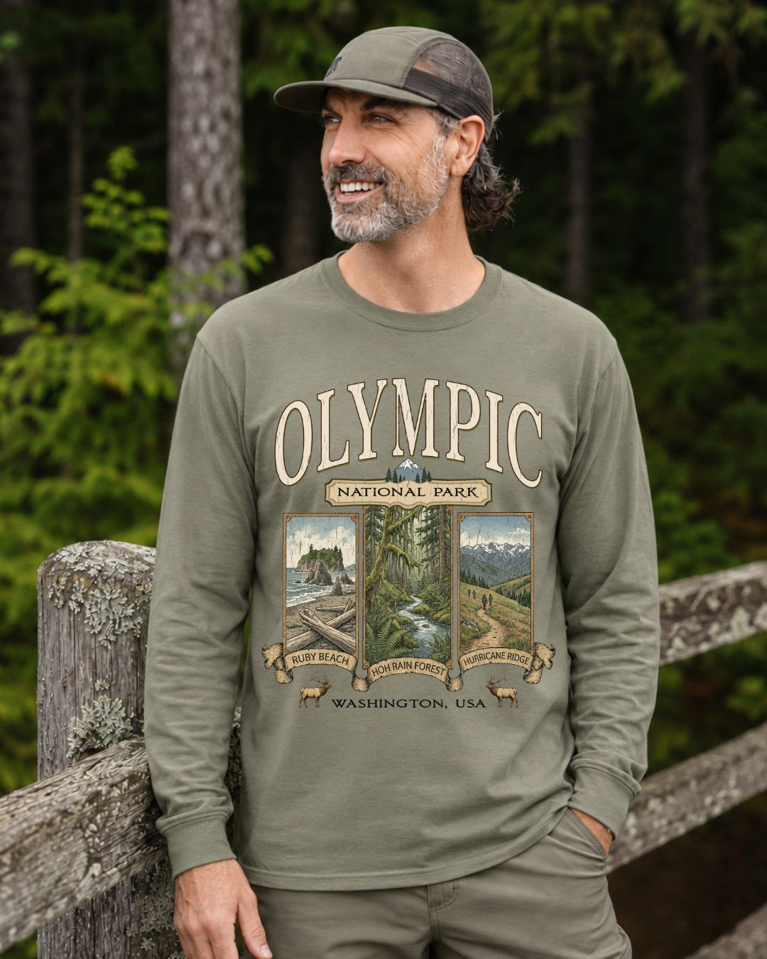 The Triple Trail Olympic Long-sleeve