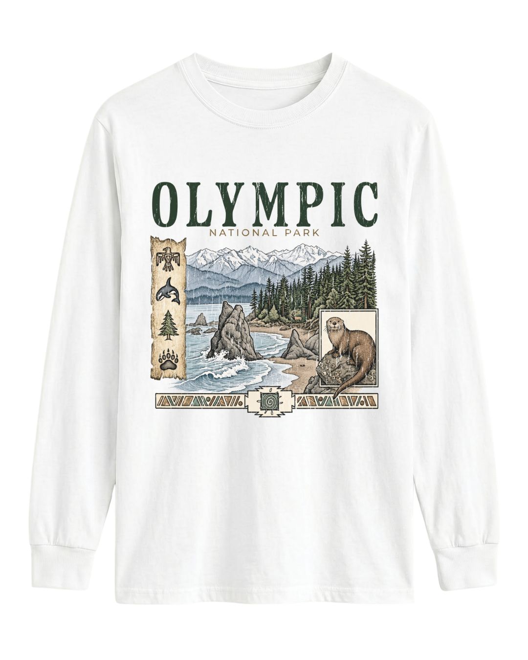Olympic Coastal Otter Wilderness Long-sleeve