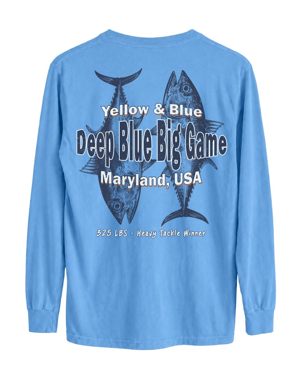 Deep Blue Big Game Long-sleeve