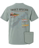 Trout Species Of The Appalachian Mountains POCKET Tee