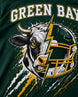Personalized Name & Number Green Bay Mascot Jersey Football