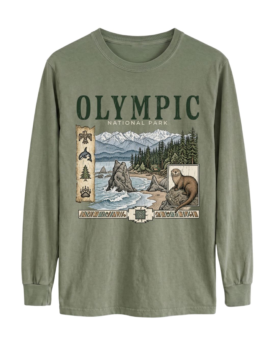 Olympic Coastal Otter Wilderness Long-sleeve