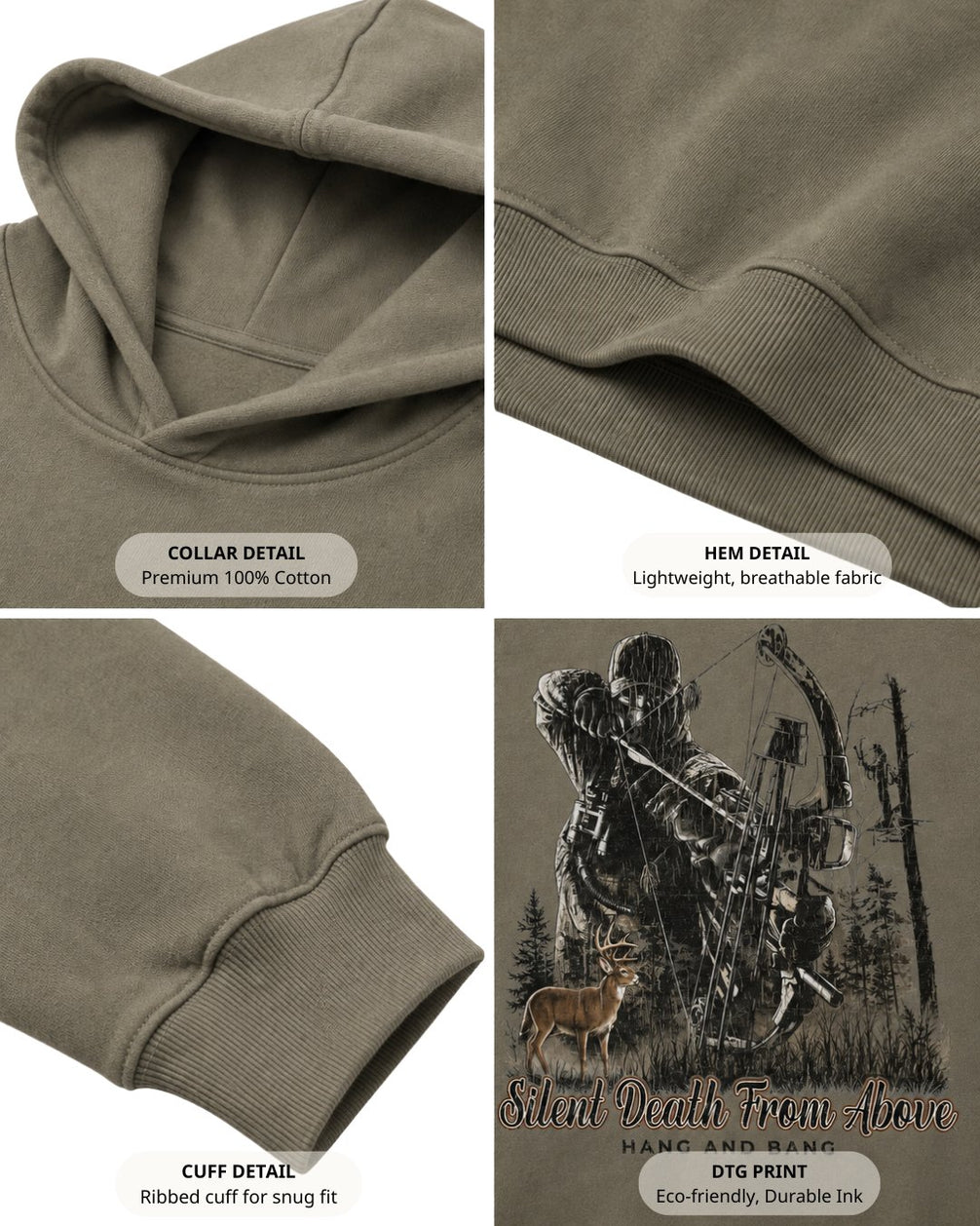 Silent Death From Above Hoodie