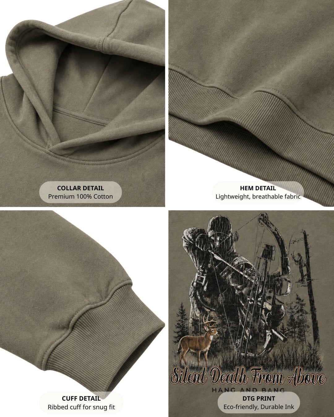 Silent Death From Above Hoodie
