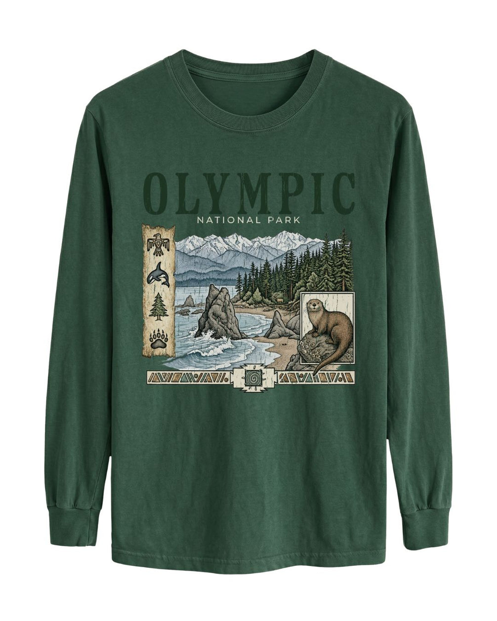 Olympic Coastal Otter Wilderness Long-sleeve