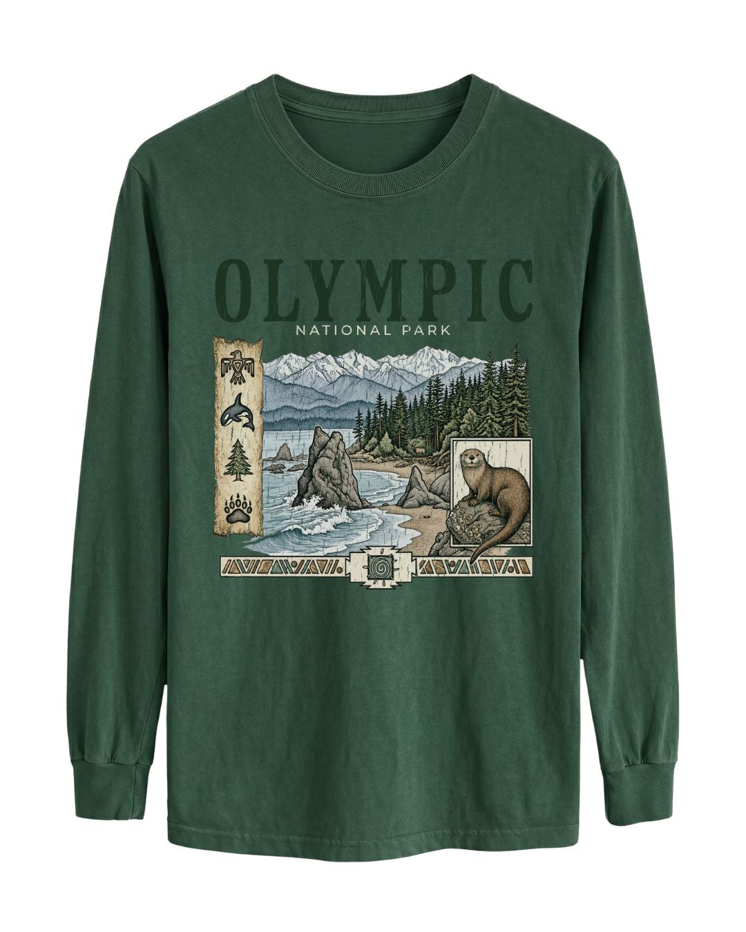 Olympic Coastal Otter Wilderness Long-sleeve