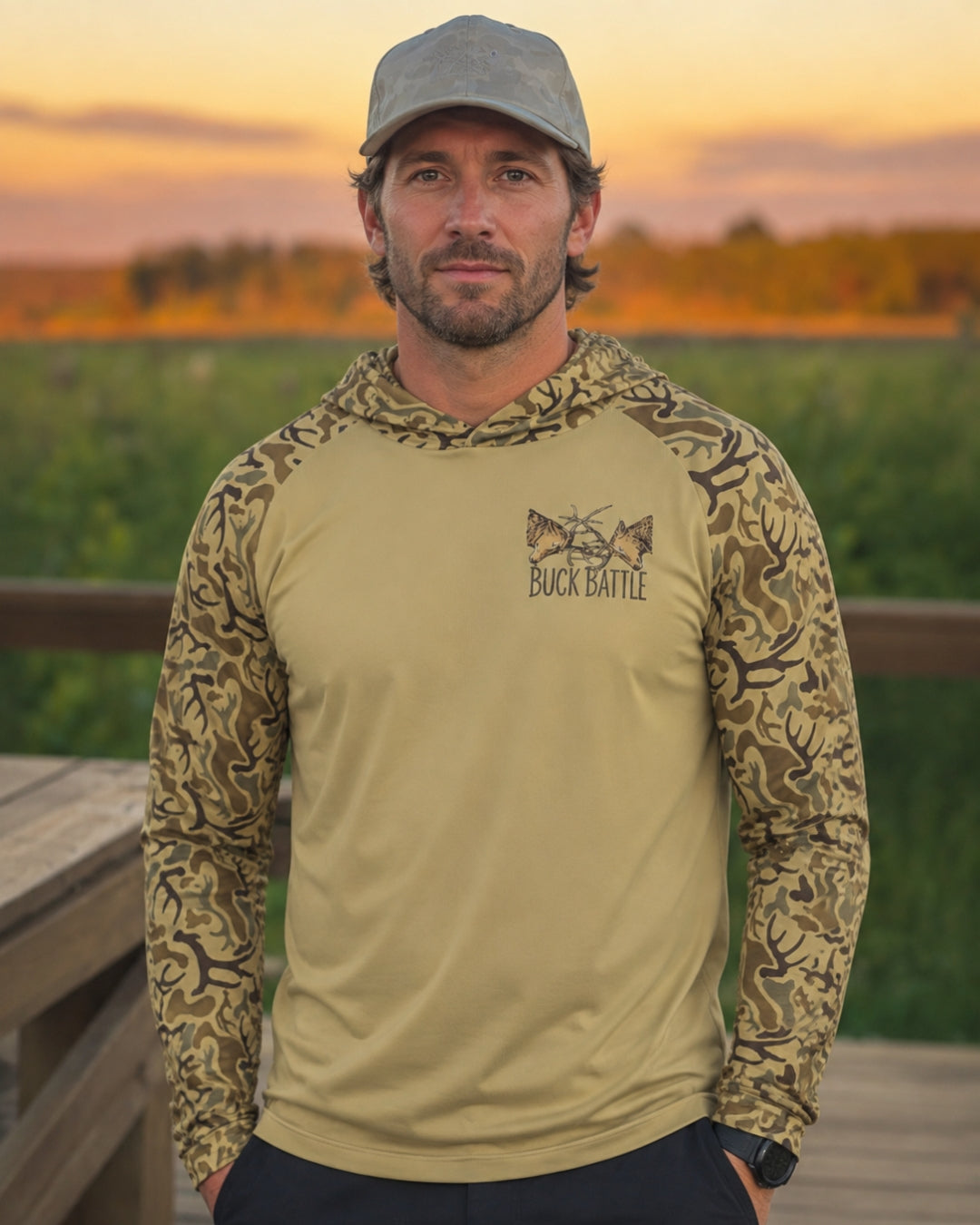 Buck Battle Sun Protection Hoodie