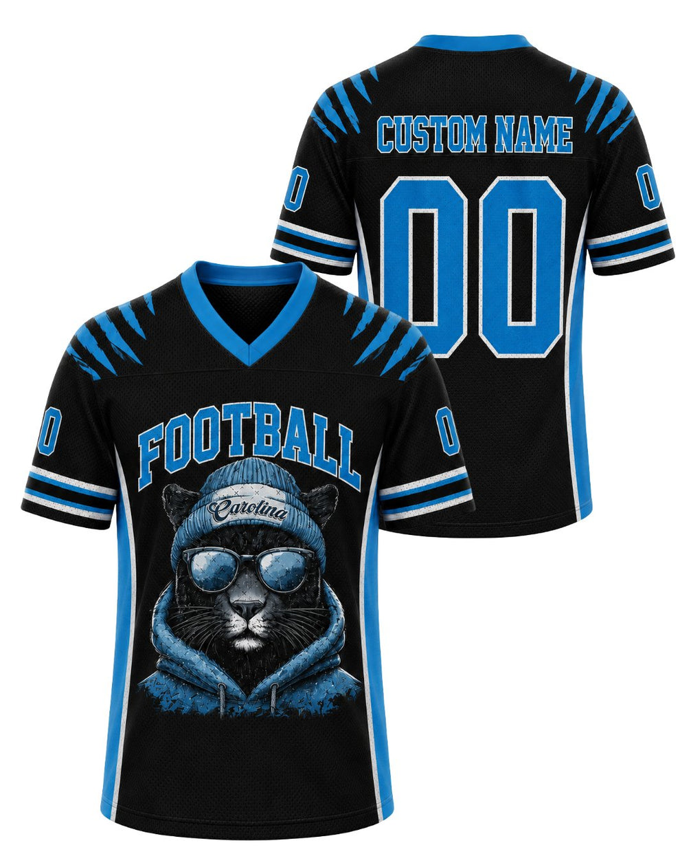 Personalized Name & Number Carolina Panther Jersey Football
