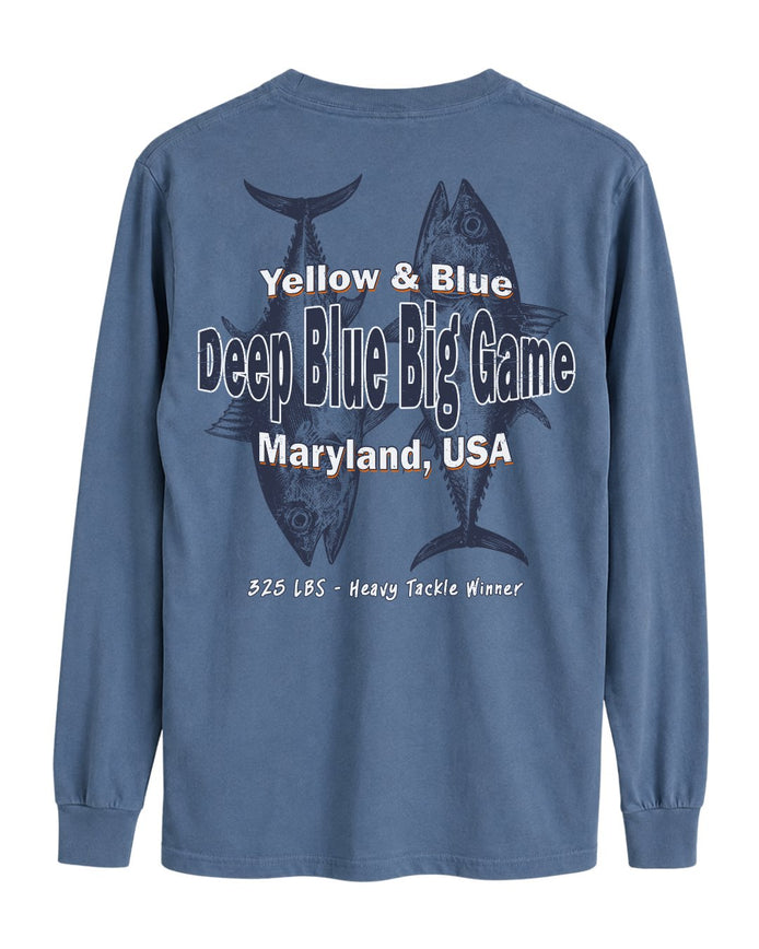 Deep Blue Big Game Long-sleeve