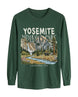 Yosemite Valley Half Dome Nature Long-sleeve