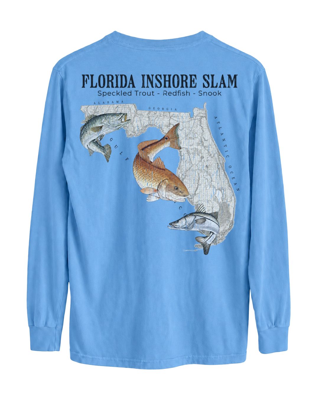 Florida Inshore Slam Long-sleeve