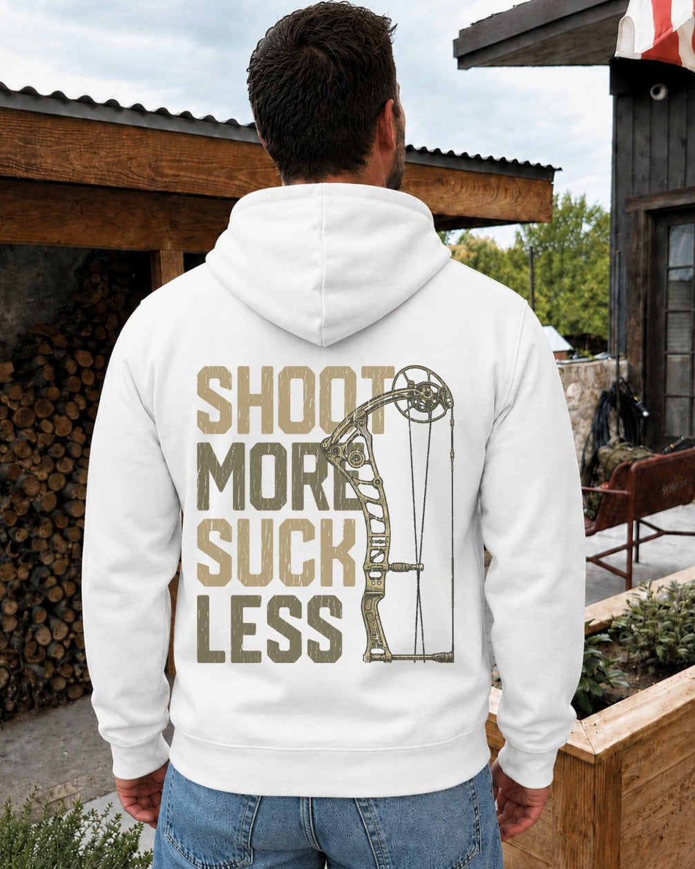 Shoot More Suck Less Hoodie