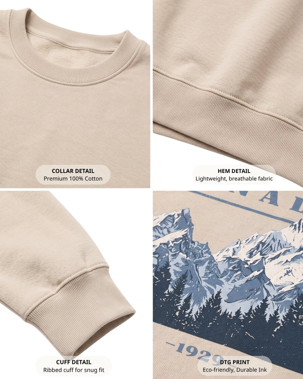 The 1929 Teton Heritage Sweatshirt
