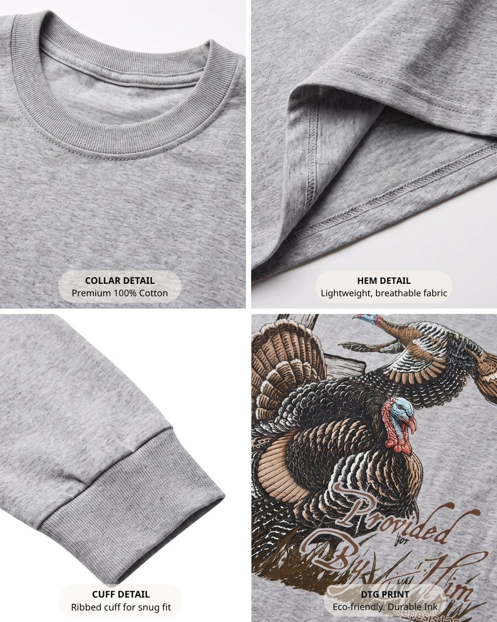 The Genesis Turkey LONG-SLEEVE back
