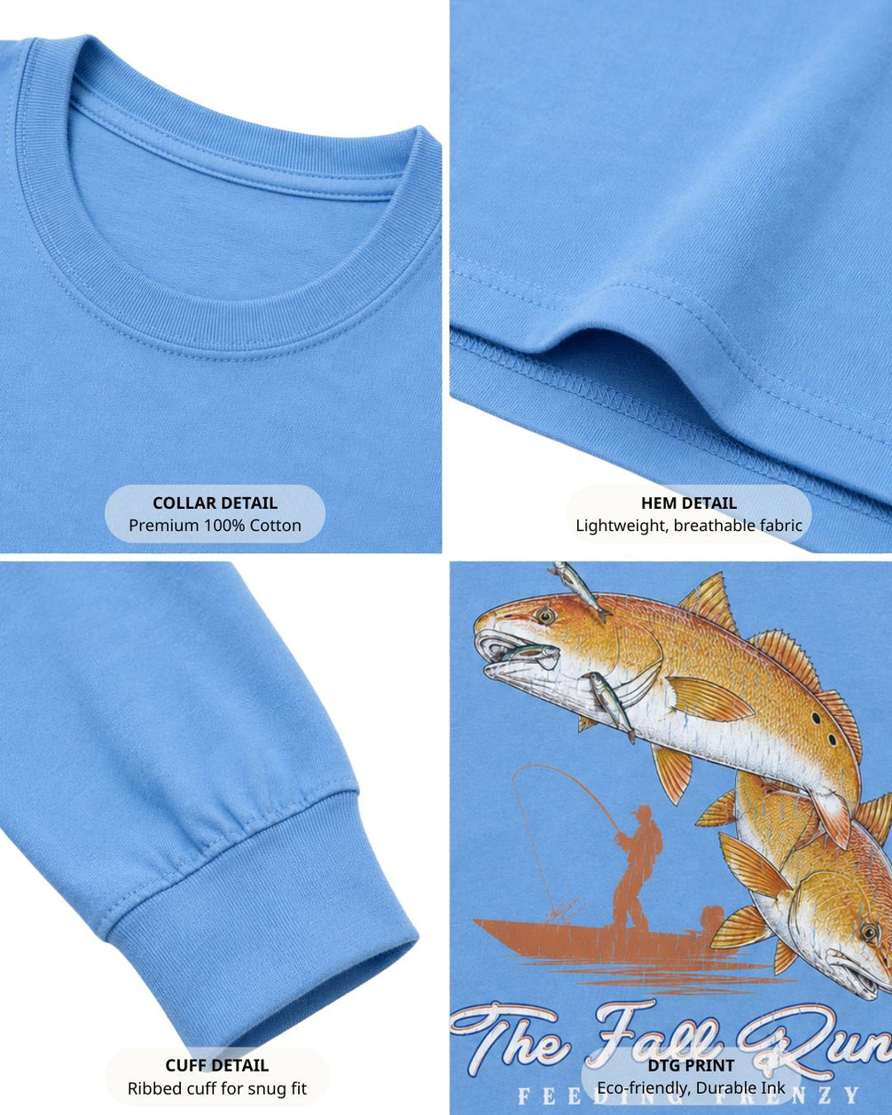 The Fall Run Feeding Frenzy Long-sleeve