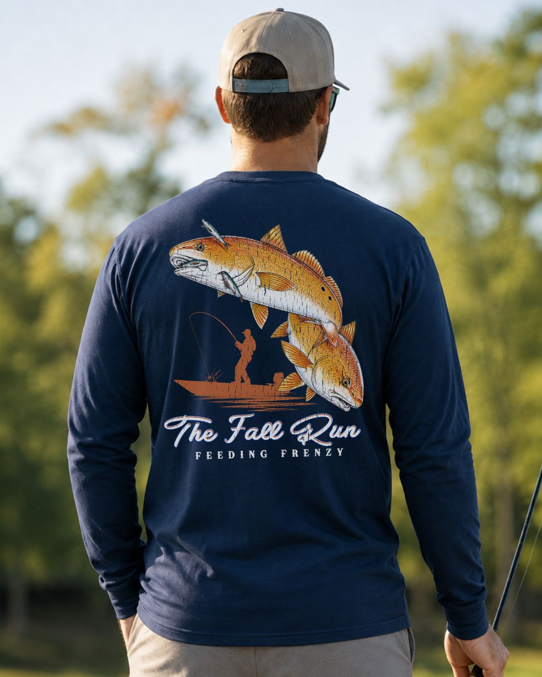 The Fall Run Feeding Frenzy Long-sleeve