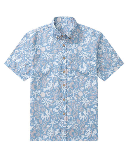 Coastal Seashell Men's Breathable Shirt