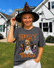 Spooky Vibes Dog Halloween T-shirt