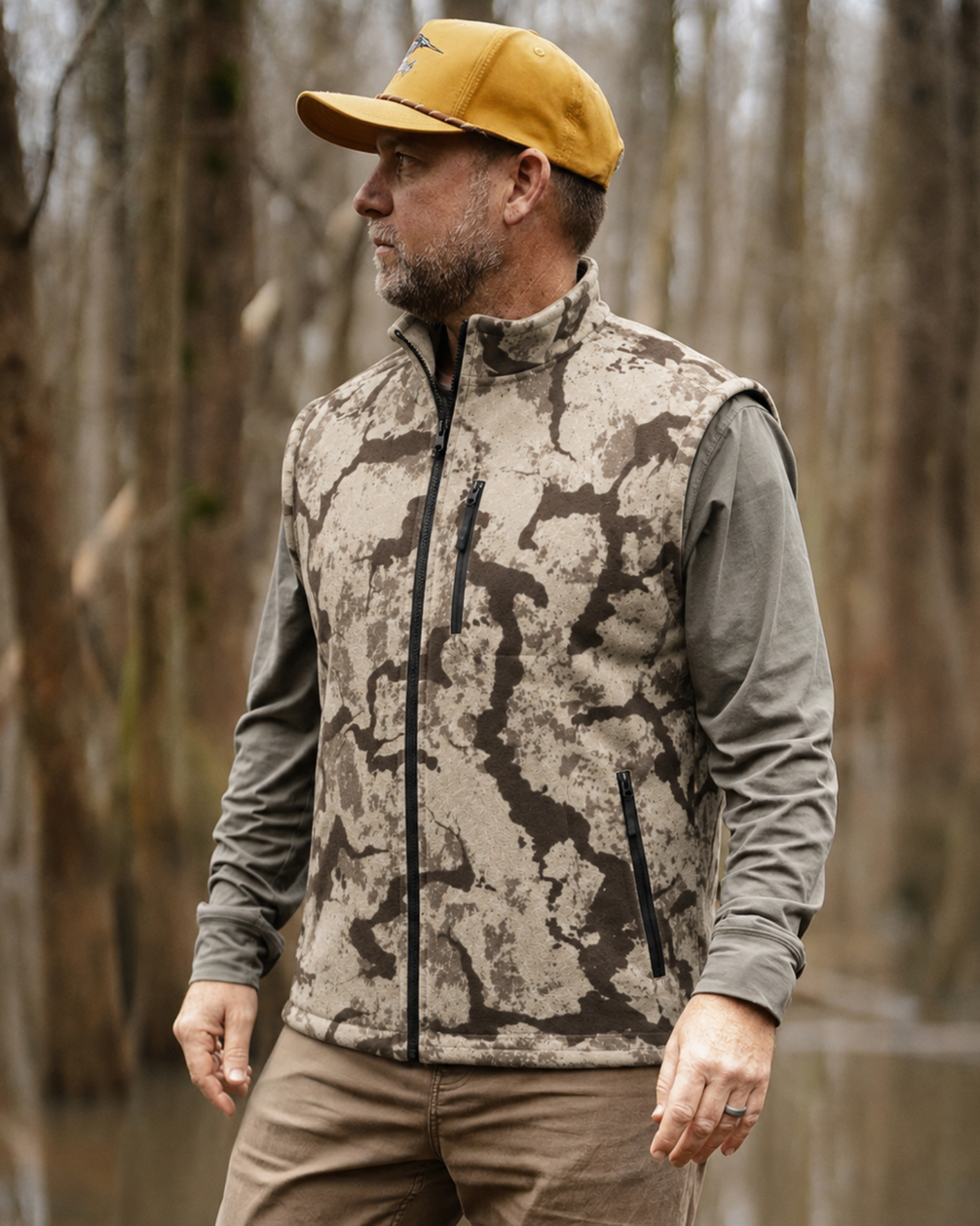 Vest lifestyle - Wild Crown Camo Layering Series