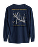 Non-Typical Antler Deer Profile Long-sleeve