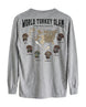 World Turkey Slam Subspecies Map Long-sleeve