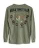 World Turkey Slam Subspecies Map Long-sleeve