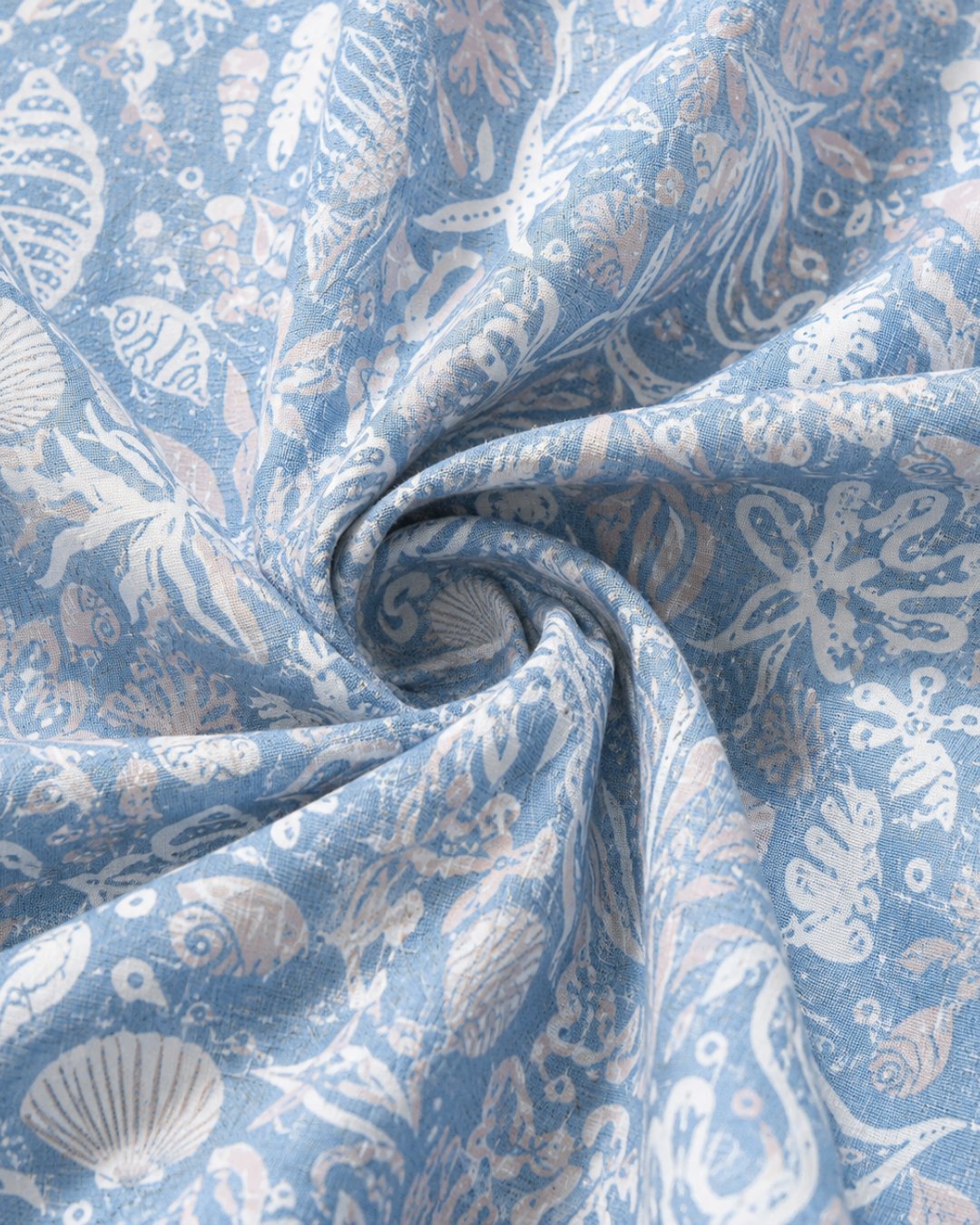 Coastal Seashell Men's Breathable Shirt